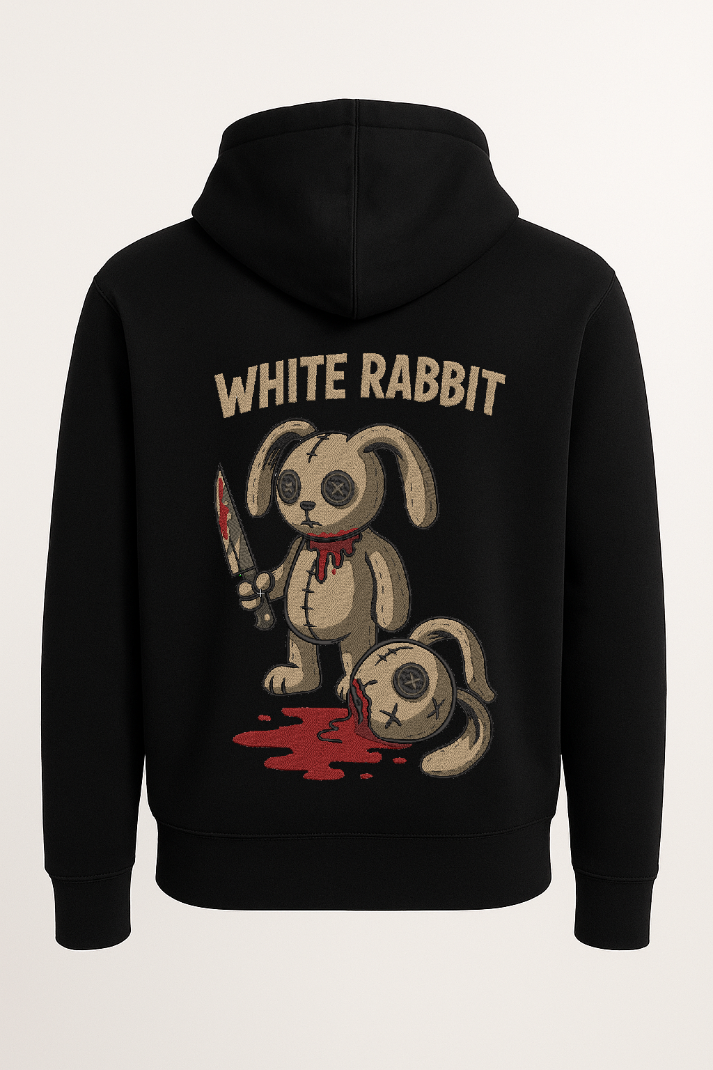 WHITE RABBIT – KILLER INSTINCT HOODIE BLACK