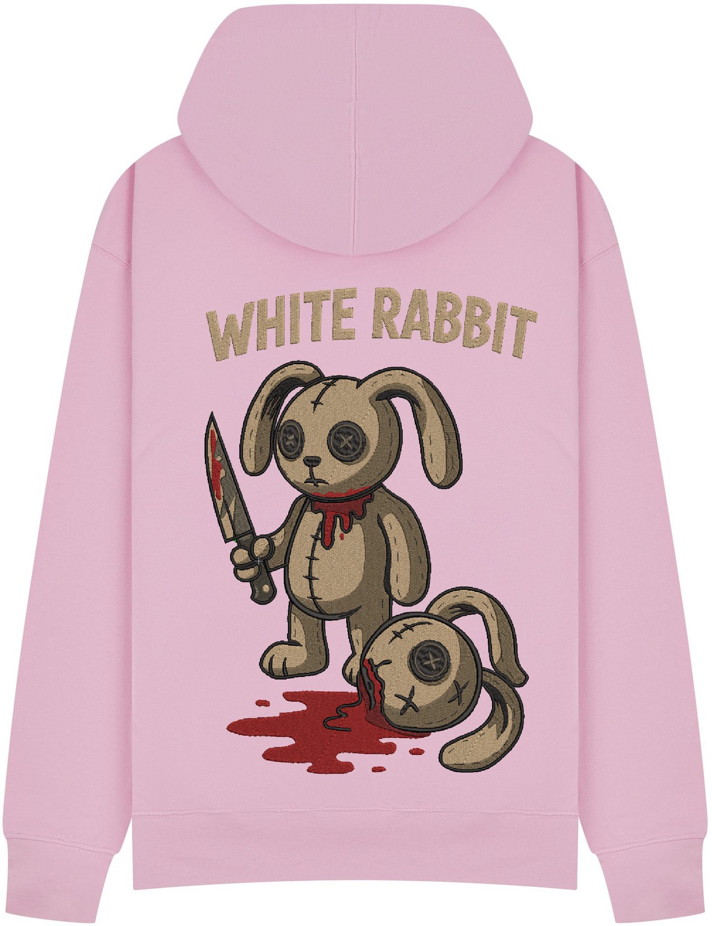 WHITE RABBIT – KILLER INSTINCT HOODIE PINK