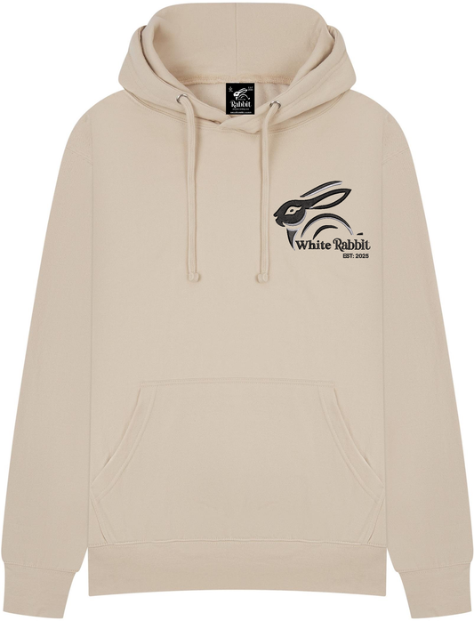 White Rabbit — Restless Souls Hoodie Beige White Rabbit