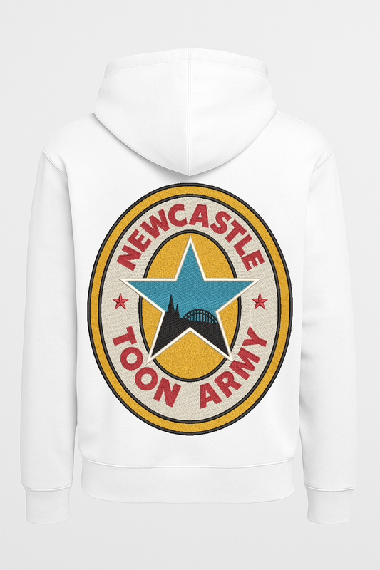 Newcastle Star Emblem Hoodie – Howay the Lads & Toon Army Edition Northeast Fashion House