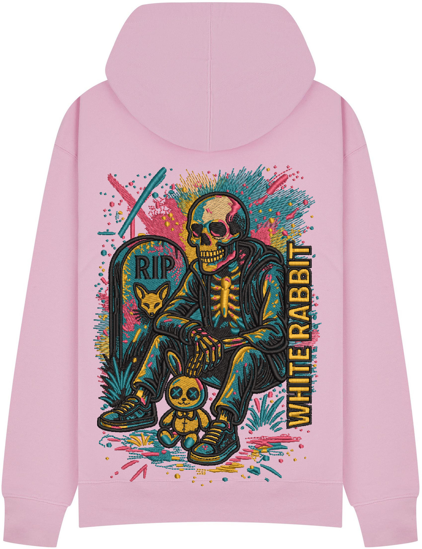 White Rabbit — Restless Souls Hoodie White