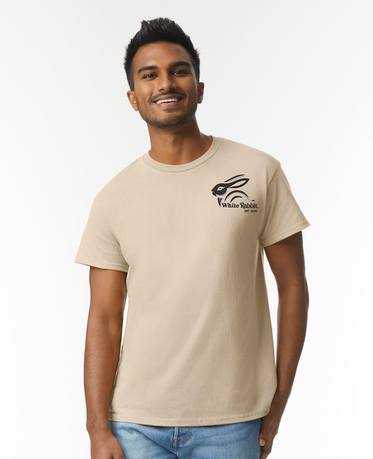 White Rabbit – See No Evil Tee Beige White Rabbit