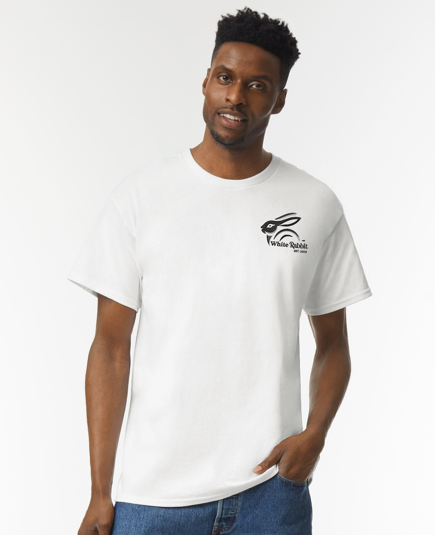 White Rabbit – See No Evil Tee Beige White Rabbit