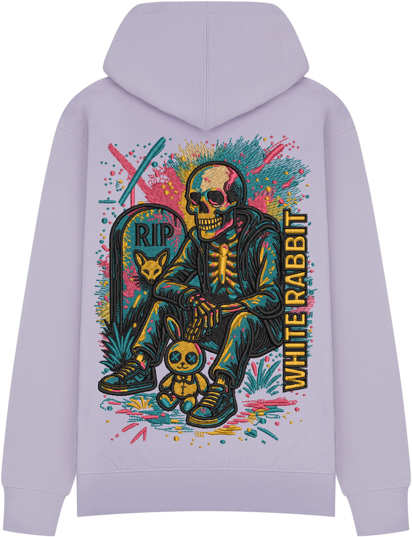 White Rabbit — Restless Souls Hoodie White