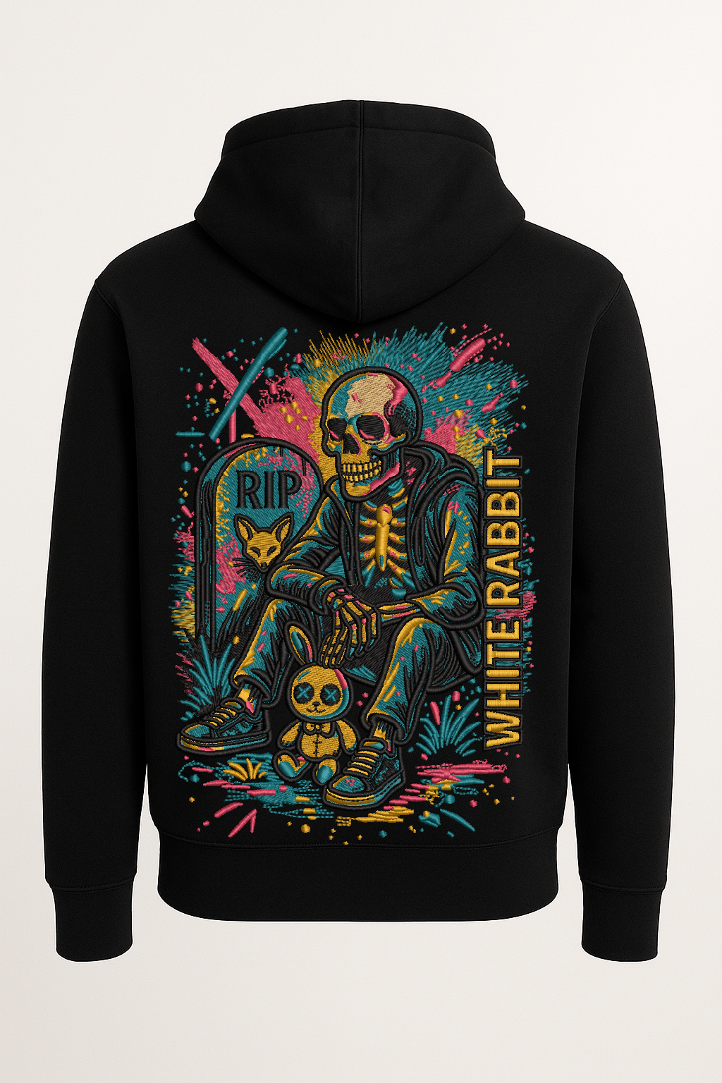 White Rabbit — Restless Souls Hoodie Beige
