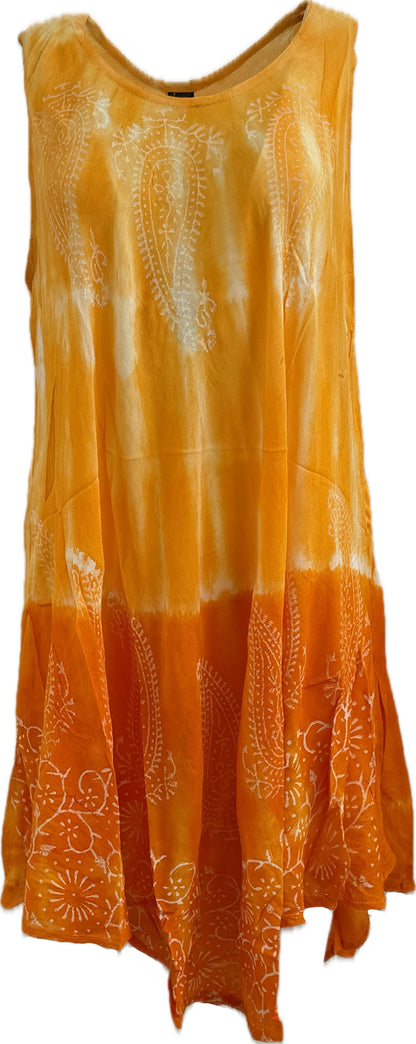 Northeast Fashion House Beachwear Dresses Black & orangeTie Dye £12 or 2 For £20