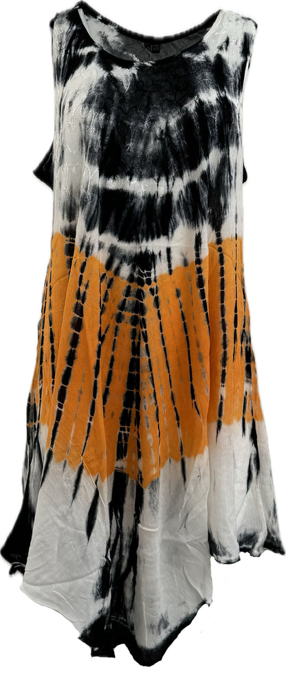 Northeast Fashion House Beachwear Dresses Purple/Orange Tie Dye £12 or 2 For £20