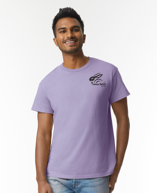 White Rabbit “Graffiti Bear” T-Shirt – Lilac