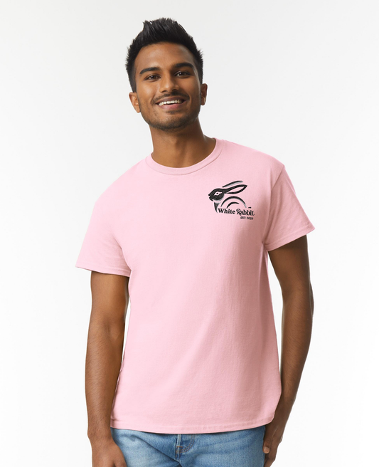 White Rabbit “Graffiti Bear” T-Shirt – Pink