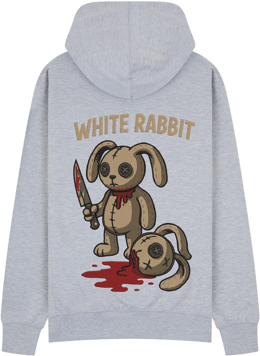 WHITE RABBIT – KILLER INSTINCT HOODIE GREY