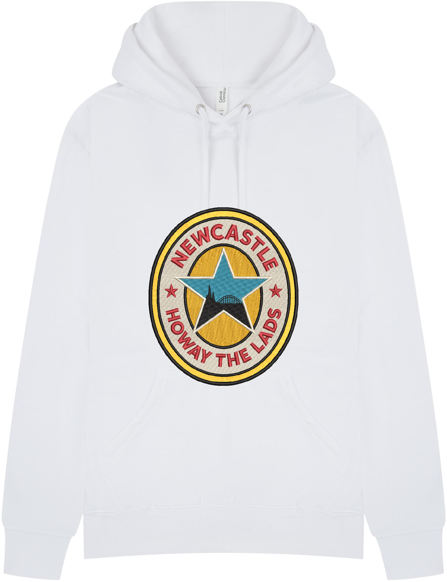 Newcastle Star Emblem Hoodie – Howay the Lads & Toon Army Edition