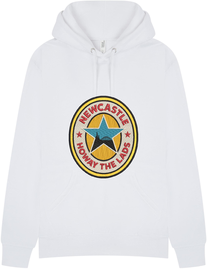 Newcastle Star Emblem Hoodie – Howay the Lads & Toon Army Edition
