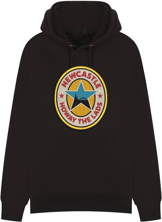 Newcastle Star Emblem Hoodie – Howay the Lads & Toon Army Edition