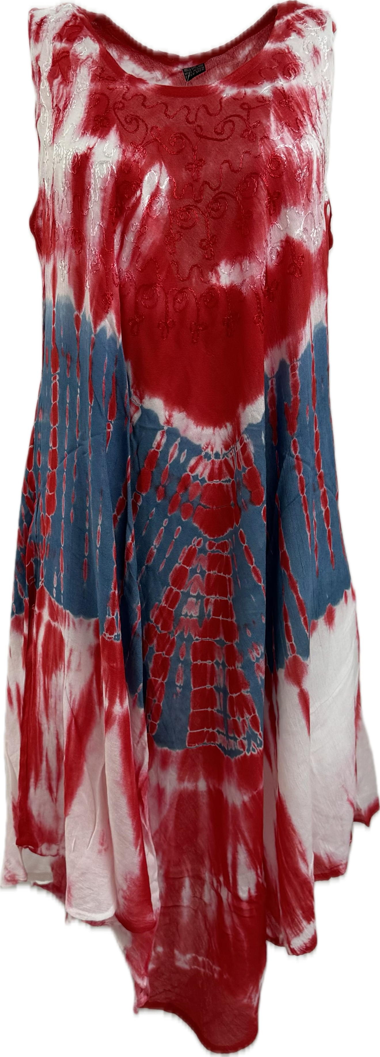 Northeast Fashion House Beachwear Dresses Red/Blue Tie Dye £12 or 2 For £20