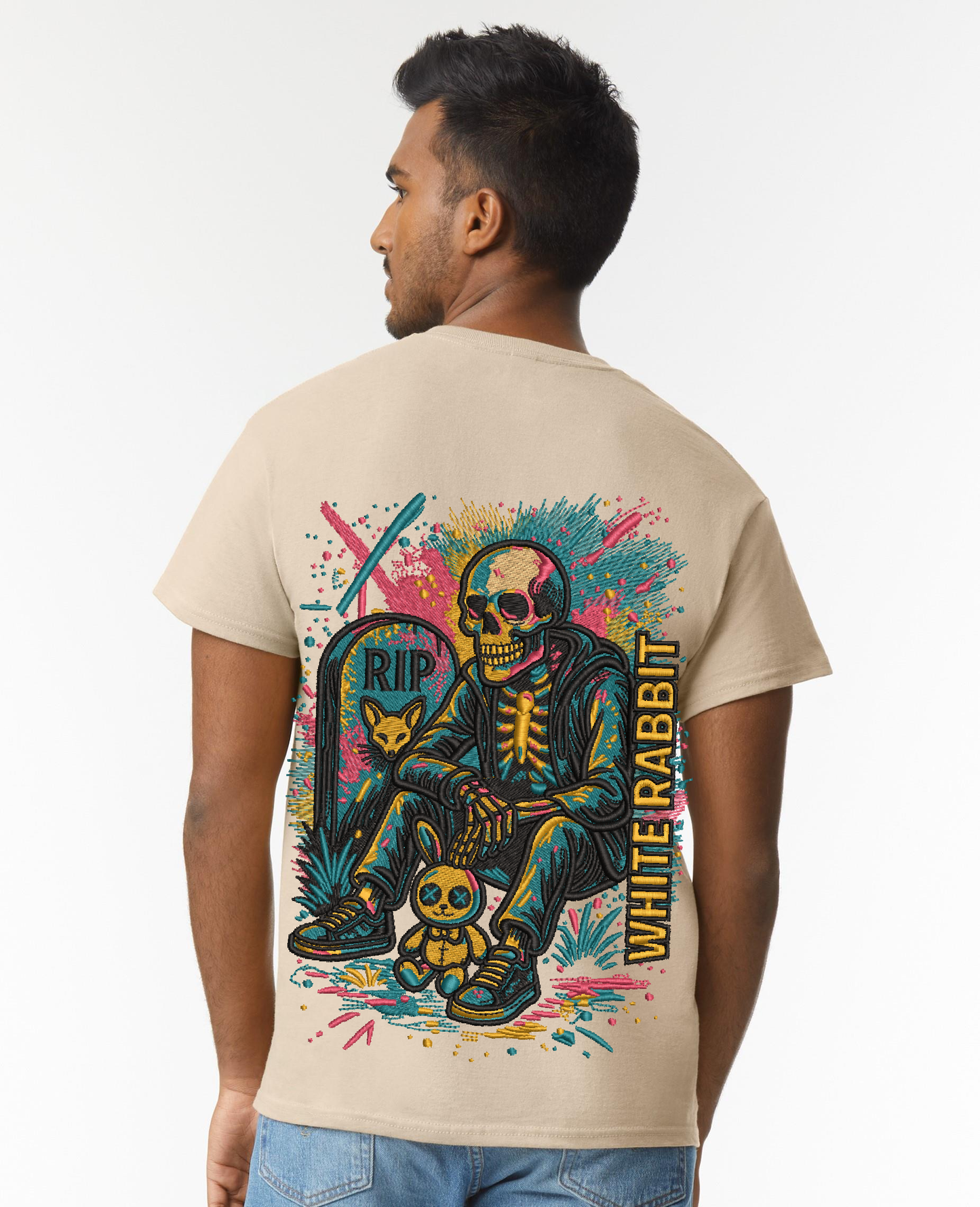 White Rabbit — Restless Souls Tee White